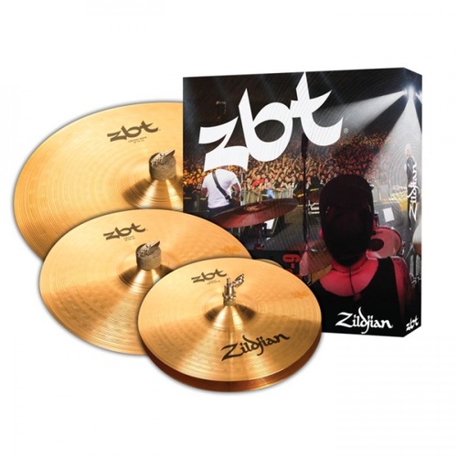 Zildjian ZBT Starter Box Set - 13" Hi-Hats, 14" Crash, 18" Crash Ride