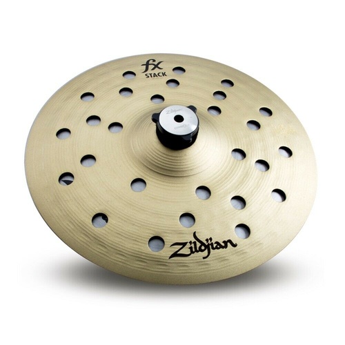 Zildjian FX Stack with Mount - 10"  Cymbal Stack with Threaded Stand Adapter