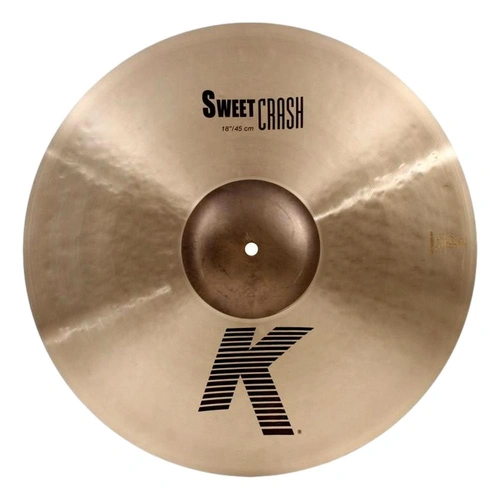 Zildjian K Series Sweet Crash Traditional Finish 18" Sweet Dark Thin Cymbal