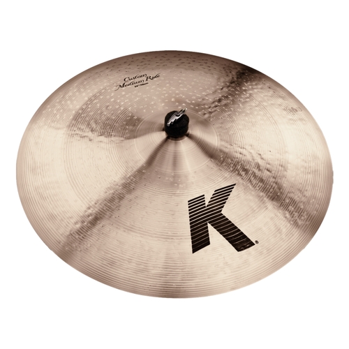 Zildjian K Series Custom Medium Ride 22" Versatile Traditional Warm Clear Cymbal