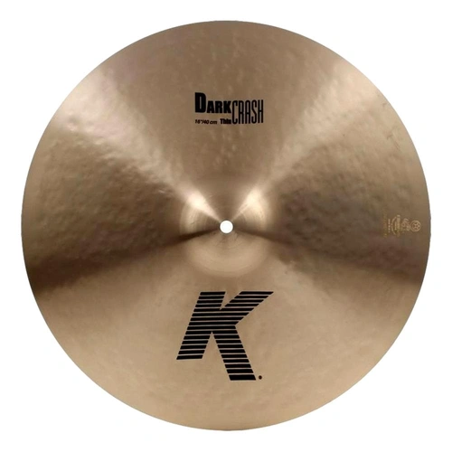 Zildjian K Series Dark Crash Thin 16" Traditional Finish Low-Pitched Warm Cymbal