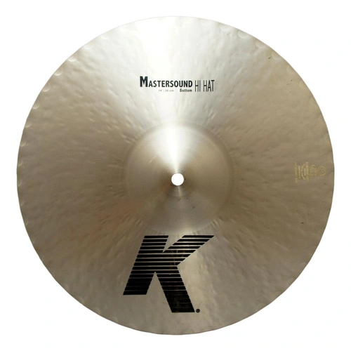 Zildjian K Series Mastersound Hihat Bottom 14" Traditional Finish Warm Cymbal