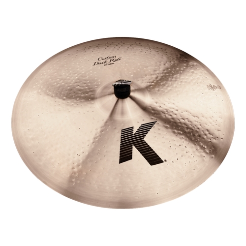 Zildjian K Custom Dark Ride 22" Traditional Finish Full-Bodied Warm Dark Cymbal