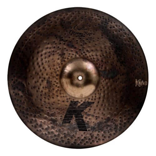 Zildjian K Custom Organic Ride 21" Natural/Brilliant Dark Unlathed Bottom Cymbal