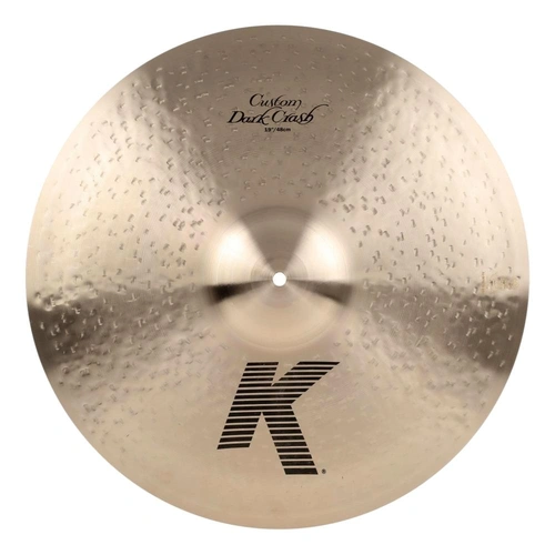 Zildjian K Custom Dark Crash 19" Traditional Finish Over Hammered Bright Cymbal