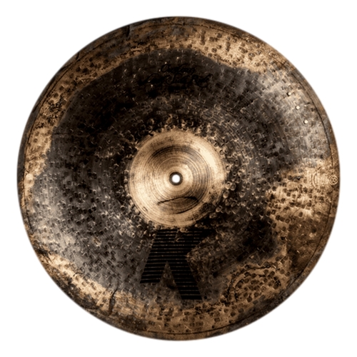 Zildjian K Custom Left Side Ride W/3 Rivets Brilliant 20" Natural Finish  Cymbal