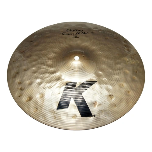 Zildjian K Custom Session Hihats Top 14" Brilliant Finish Medium Cymbal