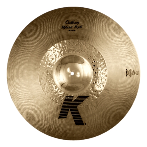 Zildjian K Custom Hybrid Ride 20" Traditional Outer/Brilliant Inner Half Cymbal