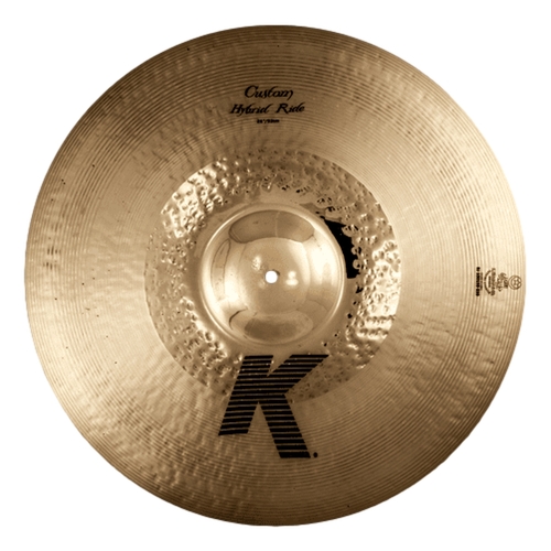 Zildjian K Custom Hybrid Ride 21" Traditional Outer/Brilliant Inner Half Cymbal