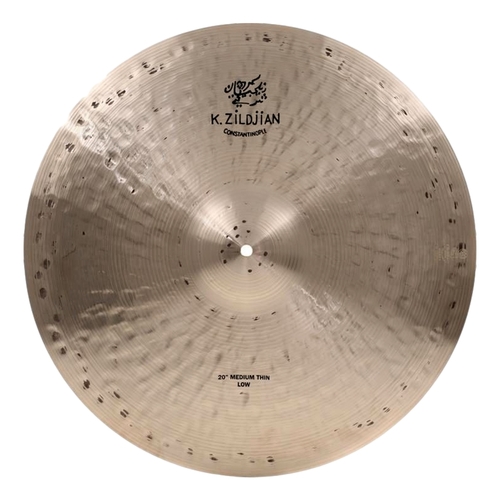 Zildjian K Constantinople Medium Thin Ride, Low 20"  Traditional Finish  Cymbal