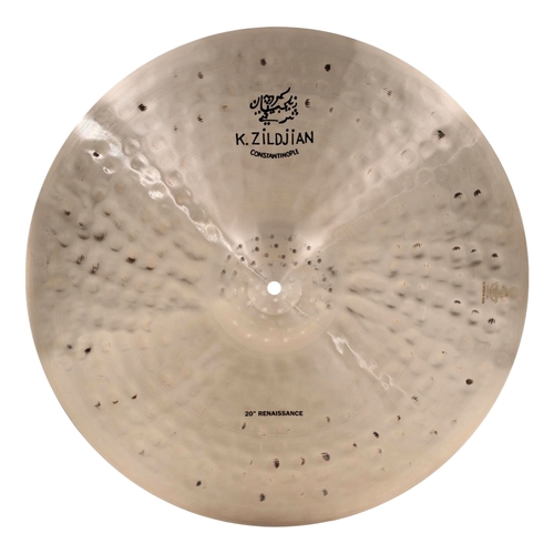 Zildjian K Constantinople Renaissance Ride Traditional Finish 20" Trash Cymbal