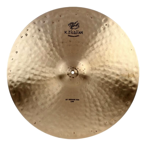 Zildjian K Constantinople Medium Thin Ride Low Traditional Finish 22"  Cymbal