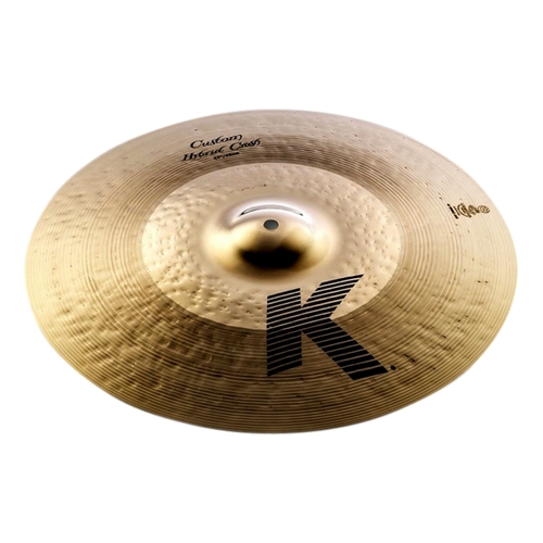 Zildjian K Custom Hybrid Crash 17" Traditional Outer/Brilliant Inner Cymbal