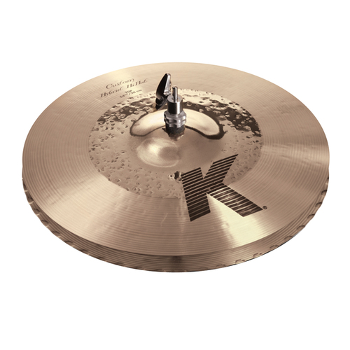 Zildjian K Custom Hybrid Hihats Pair  Traditional/Brilliant 14 1/4" Cymbals
