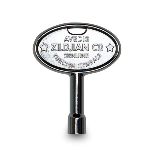 Zildjian ZKEY Chrome Drum key, w/ Zildjian Trademark