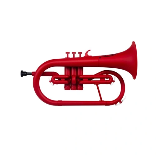 ZO Plastic Next generation Bb Flugelhorn Racing Red Finish with Bag