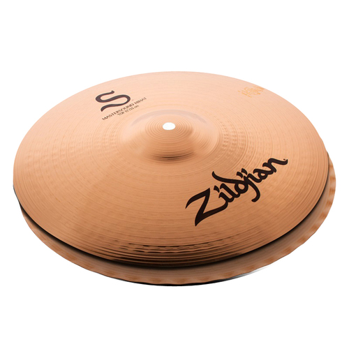 Zildjian S Series Mastersound Hihats Pair Brilliant 13"  Medium/Heavy Cymbals