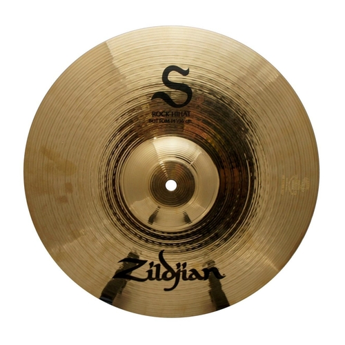 Zildjian S Series Rock Hihat Bottom Brilliant 14" Heavy Cutting Chick Cymbal