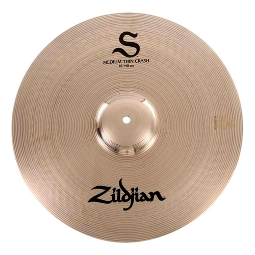 Zildjian S Series Medium Thin Crash Brilliant Finish 16" Long Sustain Cymbal
