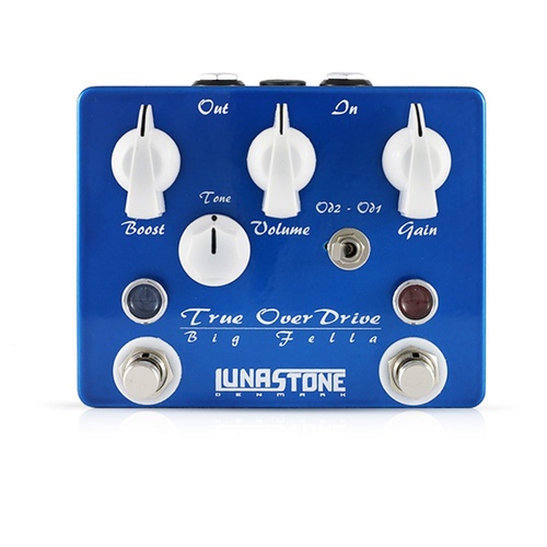 Lunastone Big Fella Overdrive Guitar Effects Pedal 